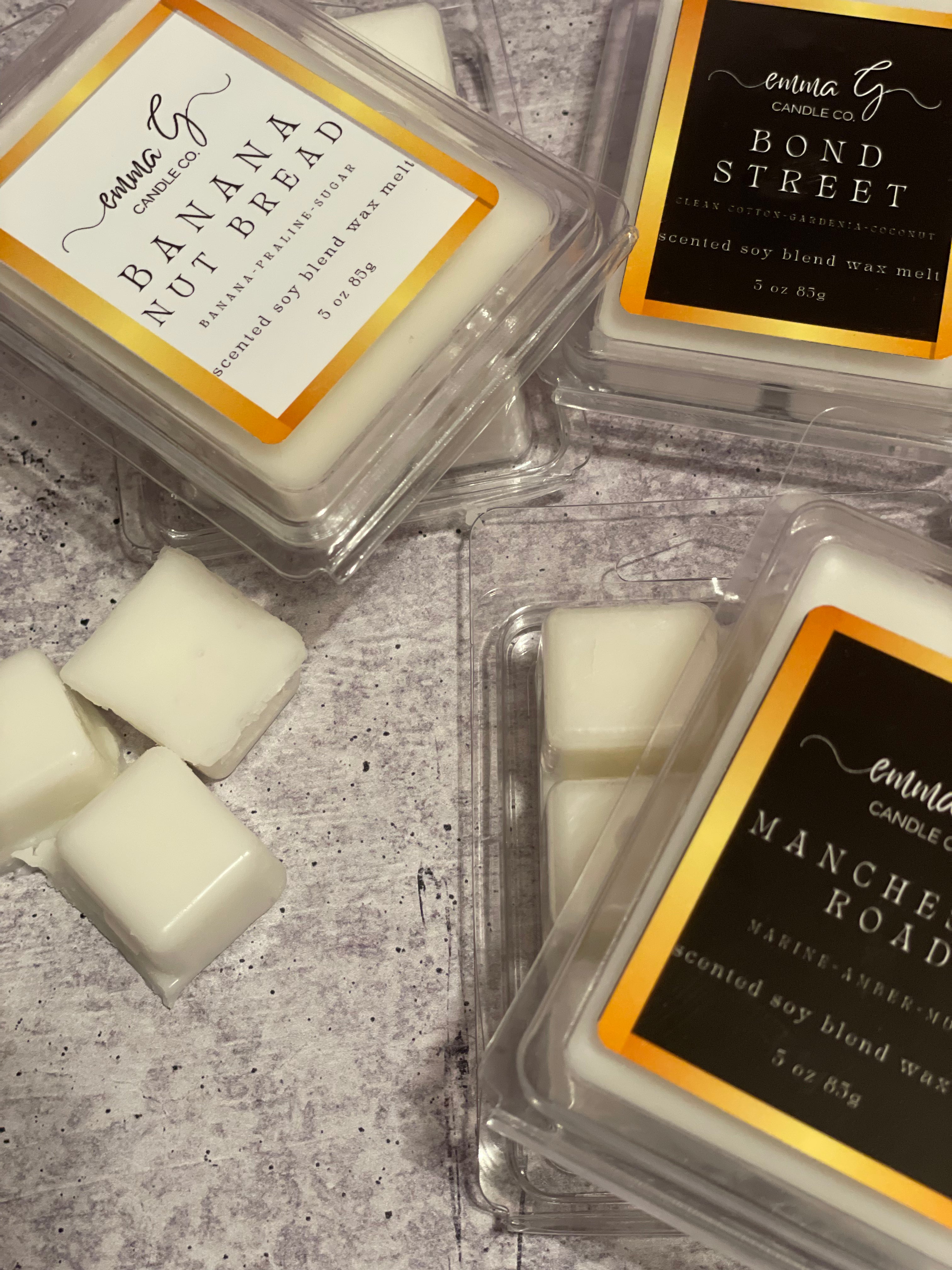 Black Coconut Soy Wax Melts - Handmade Soy Wax Melts