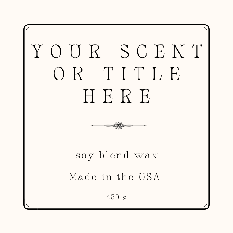 Design Your Own Label. Contact us for private label sales.