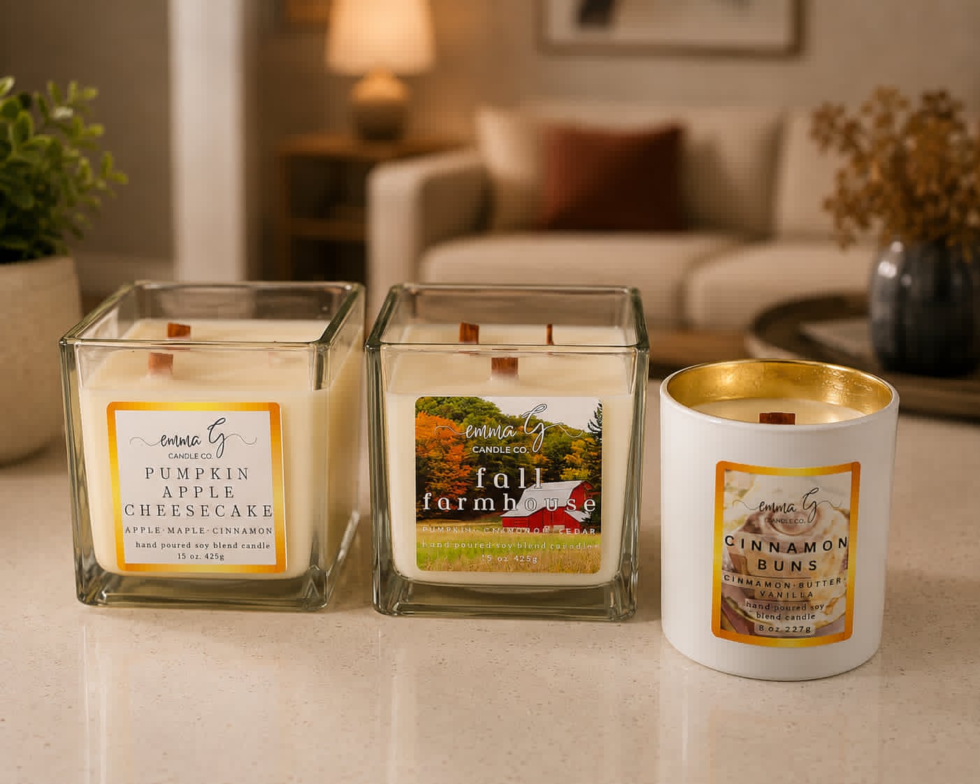 Fall Favorites Candle Bundle