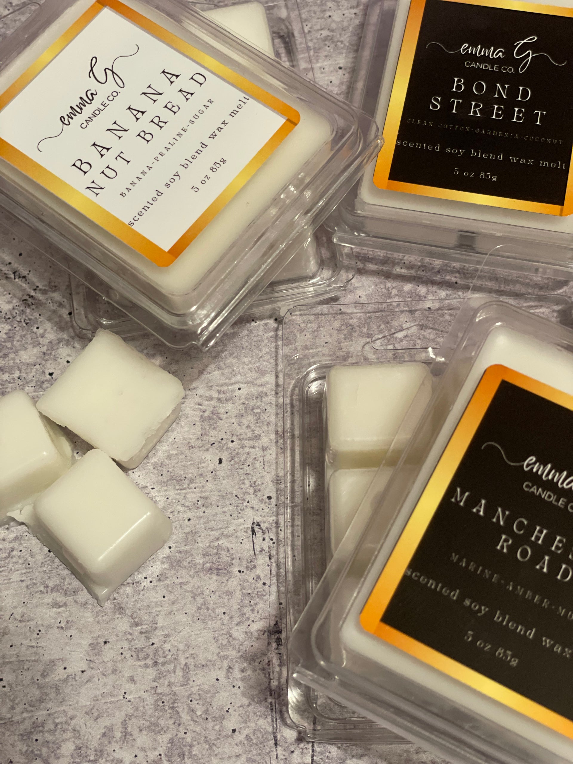 Coconut soy wax melts, Choose your scent